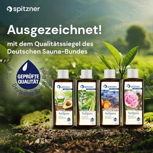 Spitzner Saunaaufguss Set Stresskiller 4 x 190 ml