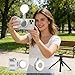 Saker Fun Shot Magnetic Grip & Magnetic Selfie Light, 2026 Creator Kit with Wireless Shutter, 360° Adjustable Led Light, Magnetic Mount, Tripod Mount, with iPhone Magsafe&Android Smartphones ﻿ (Black)