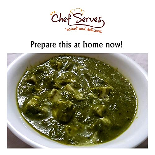 Palak Gravy Chef Serves pour un dîner indien rapide 200g