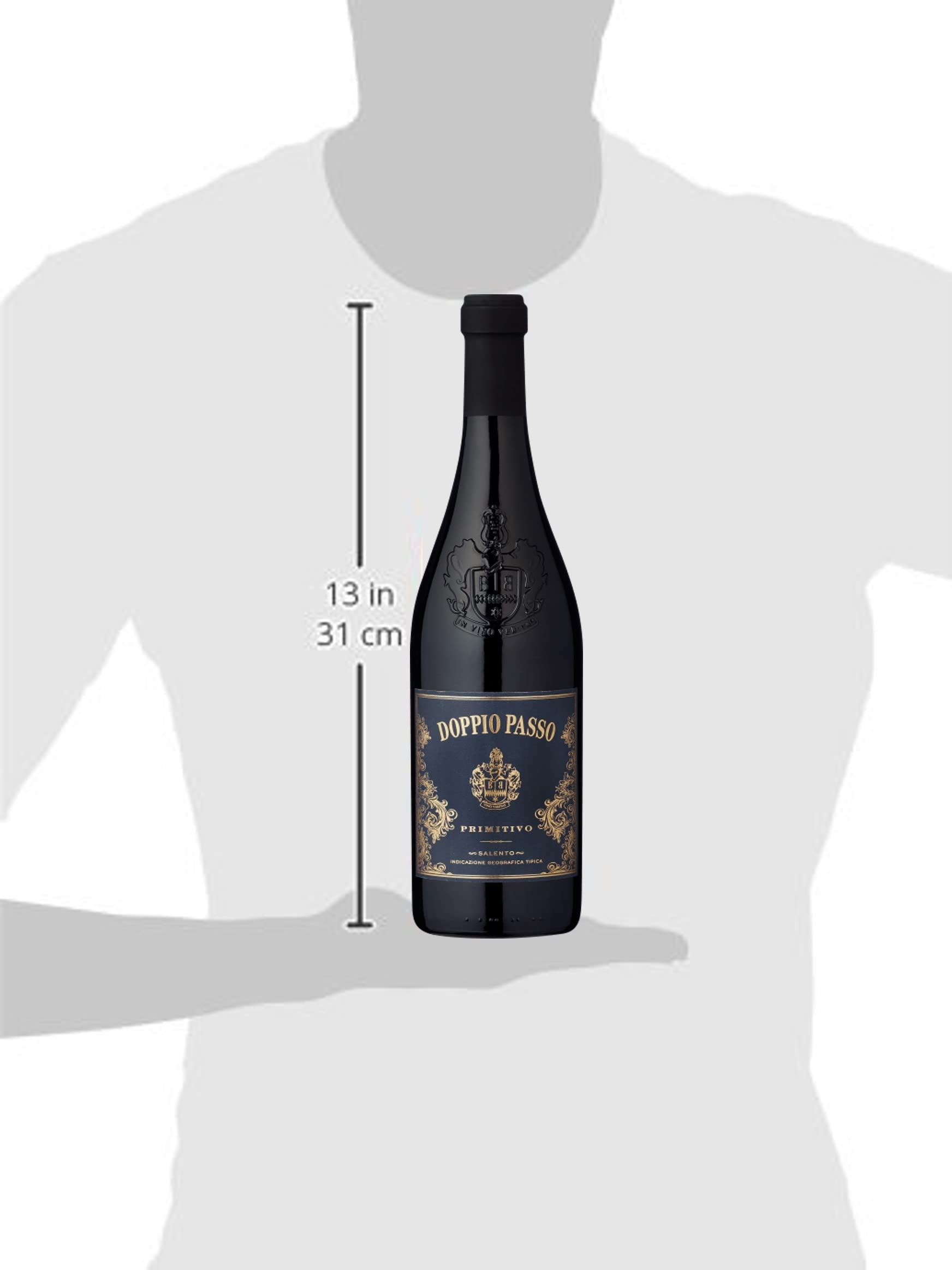 Doppio Passo Primitivo Salento, Rotwein Italien (6 x 0,75l)