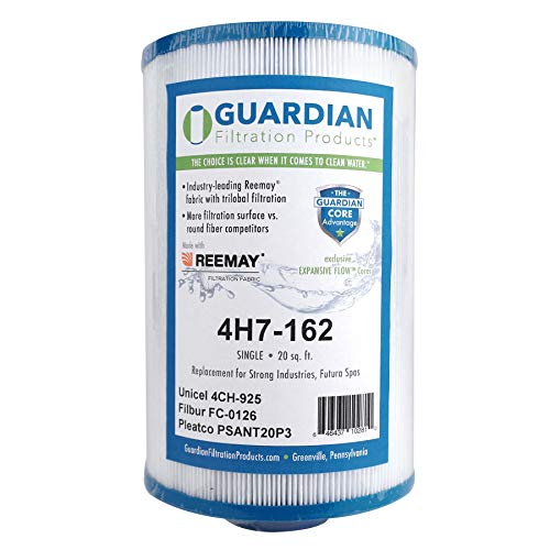 Guardian Filtration Products 4H7-162-01 Pool Spa Filter Replaces Pleatco PSANT20P3 Unicel 4CH-925 Filbur FC-0126 Strong Industries/Futura Marketing