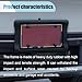 Car License Plate Bumper Guard, EVA License Plate Frame with Screws, 2.3