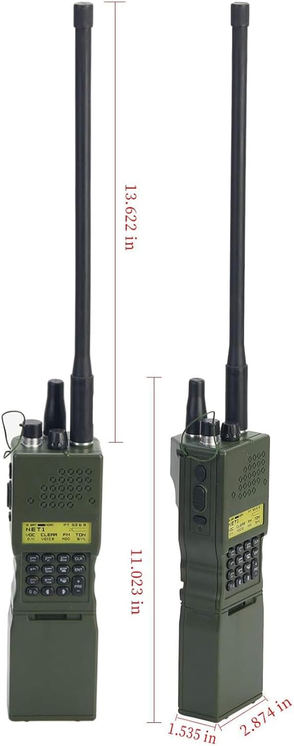 PRC 152 Dummy Radio Airsoft No Function prc-152 Dummy Airsoft Radio Model 1:1 (Official Green Version Z020)