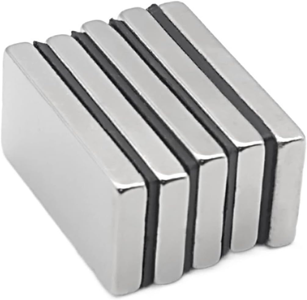 1~15PCS 40x20x5 Block Neodymium Magnets 40x20x5mm Magnet Rare Earth Magnet Sheet 40 * 20 * 5(15pcs)