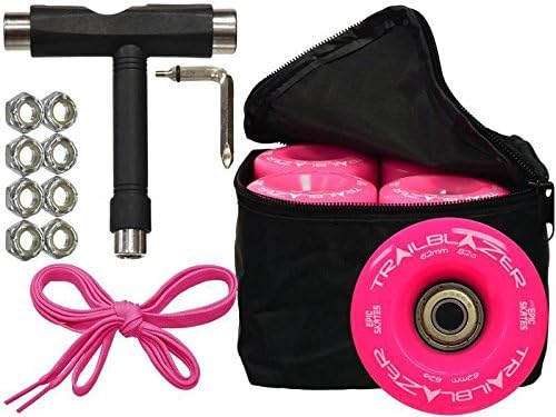 Epic Trailblazer Pink Outdoor Wheel Deal 8 Pack - 6 Piece Outdoor Wheel Bundle! (Pink)