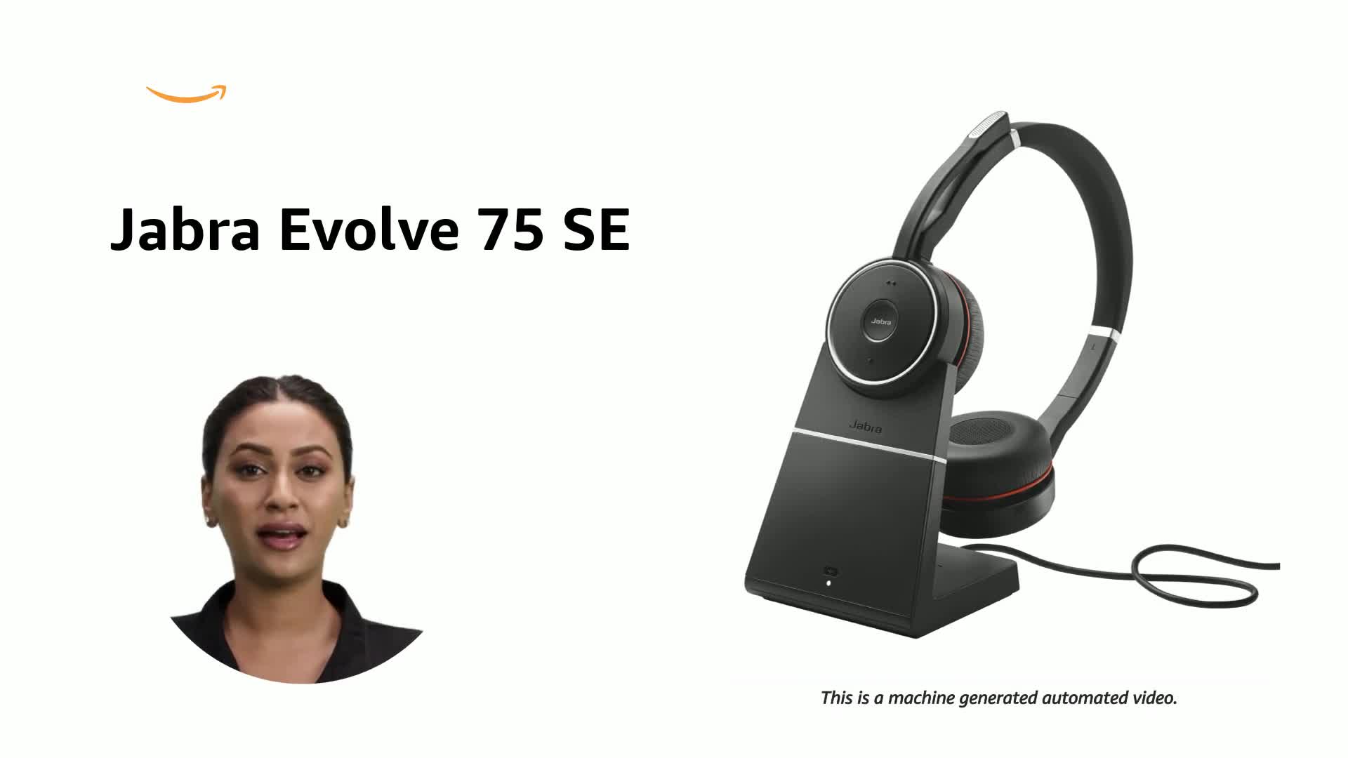Jabra Evolve 75 SE, Link380a UC Stereo Stand- Bluetooth Headset