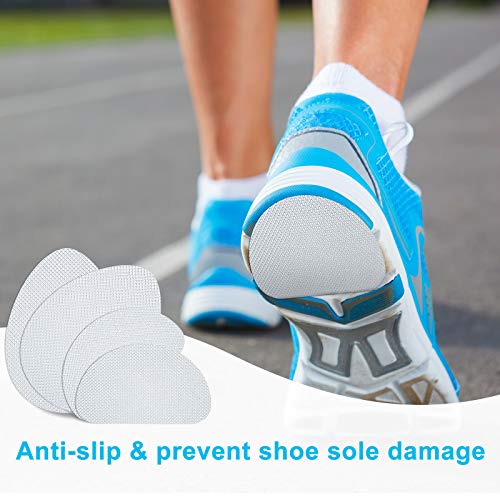 16 piezas de almohadillas antideslizantes para zapatos miniatura 2