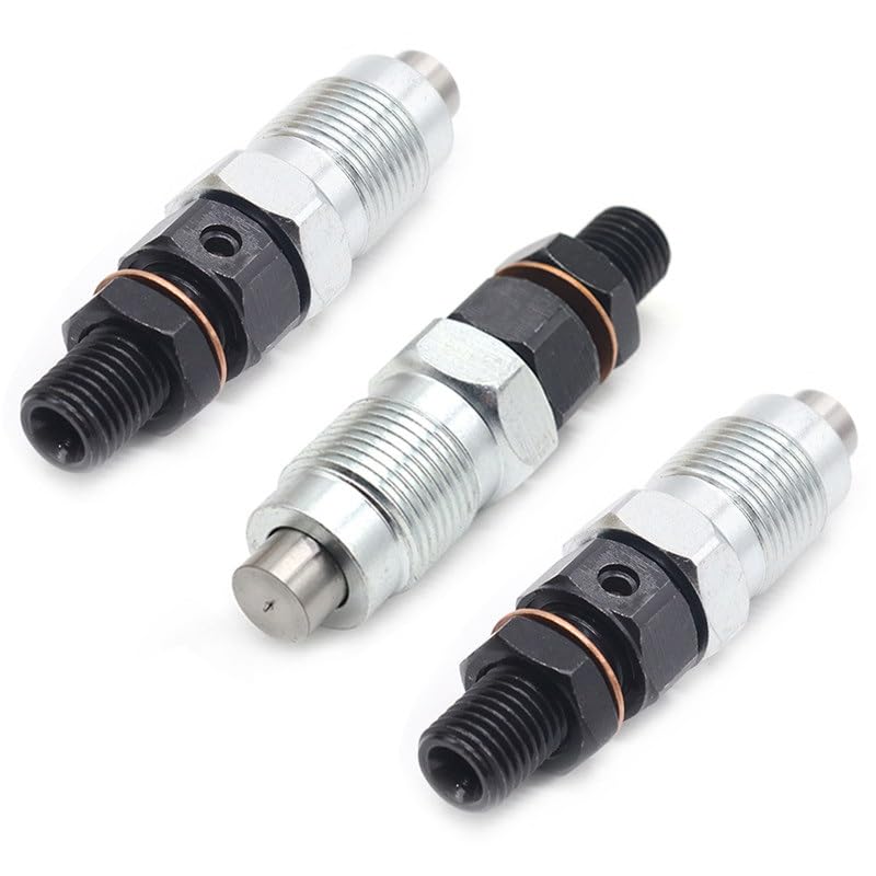 ZINSAN Set di 3 Pezzi - Iniettore di iniezione Carburante di Ricambio for ugello for Motore Kubota D722 D782 H1600-53000 16001-53002 16001-53000 [Replacement]