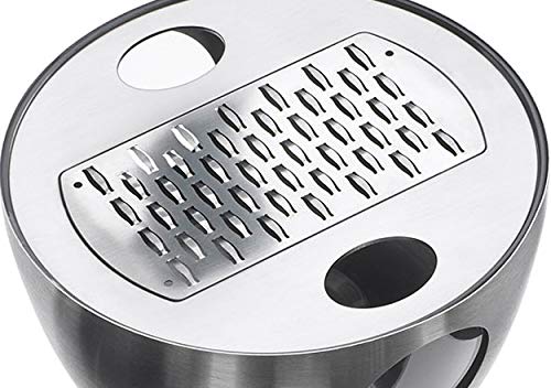 Rallador de queso LURCH acero inoxidable con contenedor miniatura 7