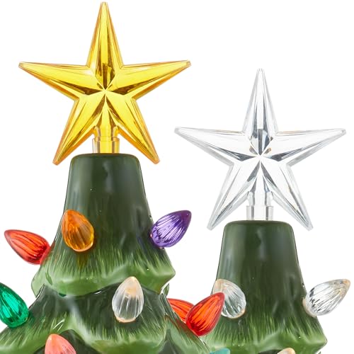 Casafield TR-9241-GRN Hand Painted Ceramic Christmas Tree thumb #5