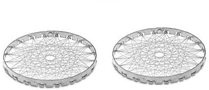 Pitambara Pack of 2 Chotta Tandoor Gas Saver Jali