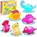 Jouets de bain lumineux dinosaures pour Bébés - 0