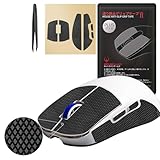 HOTLINEGAMES [ Grip Upgrade 2.0 Plus Anti Slip Grip Tape Compatible with Ninjutso Sora V2 Wireless Gaming Mouse Skins, Sweat Resistant, Cut to Fit, Easy to Apply, Performance Upgrade