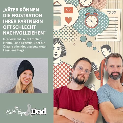 „Väter können die Frustration ihrer Partnerin wenig nachvollziehen“: Interview mit Mental-Load-Expertin Laura Fröhlich Podcast Por arte de portada
