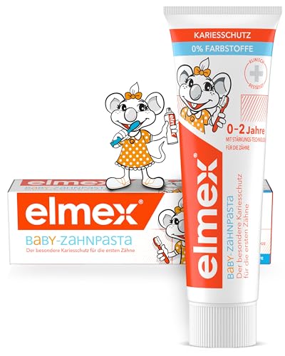 elmex® BABY-ZAHNPASTA 0-2 Jahre 1000 ppm Zahnpasta
