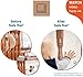 Roving Cove Stair Banister Guard 10ft x 3ft, Railing Safety Net for Baby Proofing, Child Safety Stairway Cover, Balcony Mesh Netting, Almond Brown