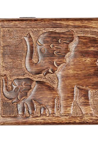 Orientalische kleine Aufbewahrungsbox mit Deckel Sadio 25cm groß | Orientalischer Schmuckkästchen für Mädchen und Damen… – Bild 4