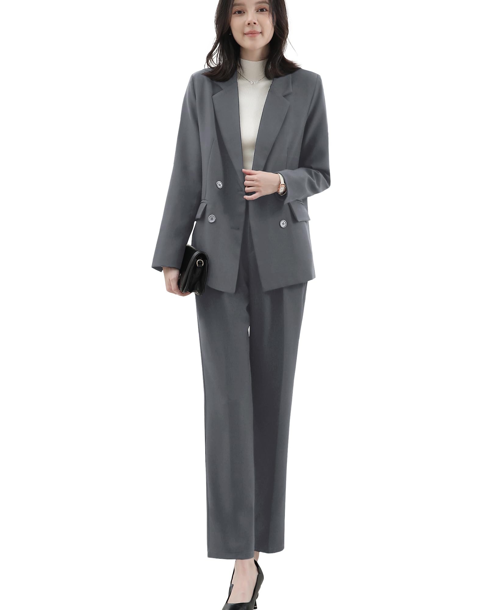 Amazon | [Sueeya] スイーヤ スーツ レディース セットアップ