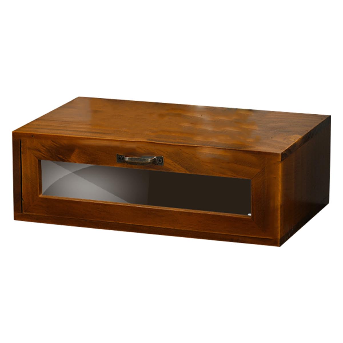 FRCOLOR Supporto per Monitor in Legno Scatola di Stoccaggio Acrilico e Cassetti per Cosmetici e Cancelleria, Organizer da Scrivania Elevante per Studenti e Appassionati di Trucco