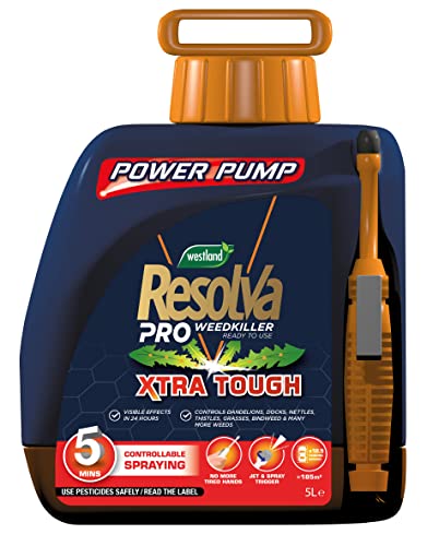westland horticulture limited Resolva Pro Weedkiller Xtra Tough 5L Power Pump