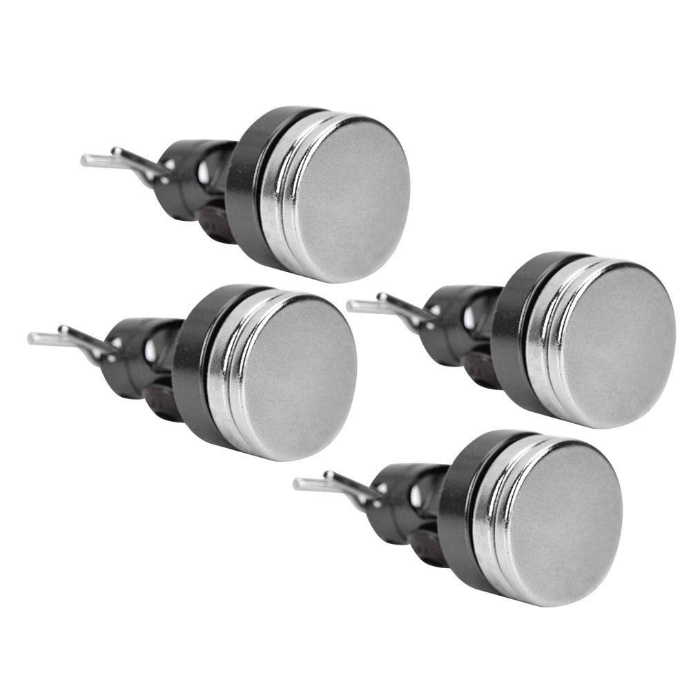 Kolumna RC Car Shell, 4PCS Magnetyczna niewidoczna kolumna Shell kompatybilna z SCX10 4WD HSP 1/10 RC Car z gniazdem (czarny)