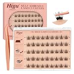 Higu clace – Wimpern Selbstklebende,Higu clace 45pcs D Curl vorgeklebte W