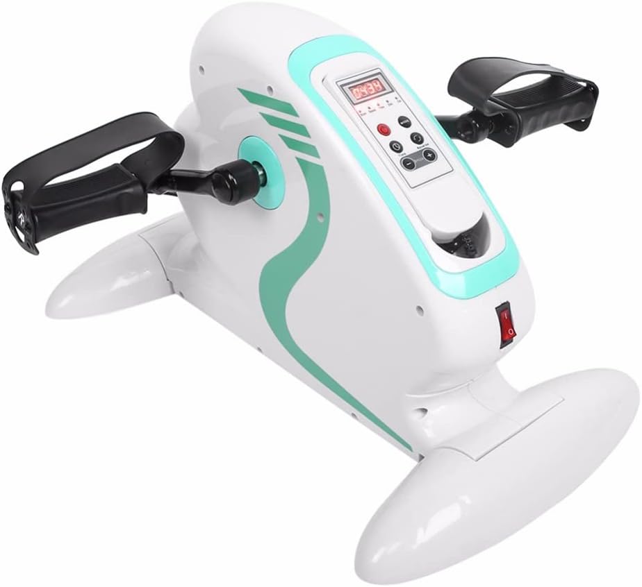 UWYTGF Mini Exercise Bike - Portable for Arm/Leg Exercise, Motorized Design