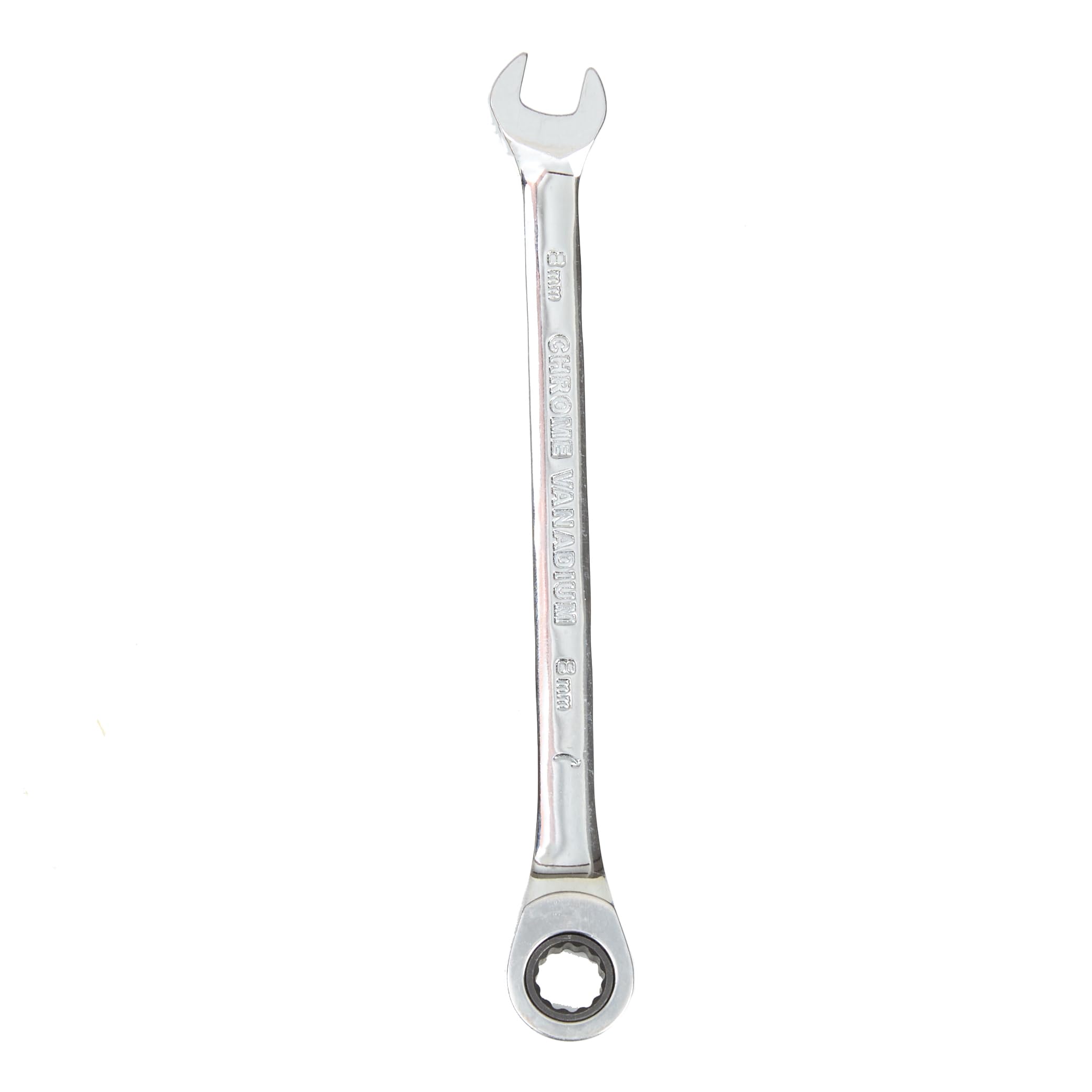TAPARIA 8mm Gear Wrench Combination Spanner made of Chrome Vanadium Steel, Combination Ratchet Spanner, CrV Steel Mirror polish Finish, Anti Rust coating-picture-16