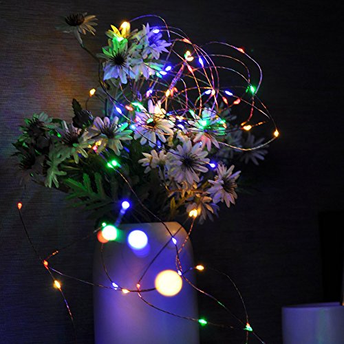 Er Chen 165Ft Led String Lights, 500 Led Fairy Starry Lights On 50M Silvery Copper Wire String Lights For Christmas (Multicolor) #TOP4