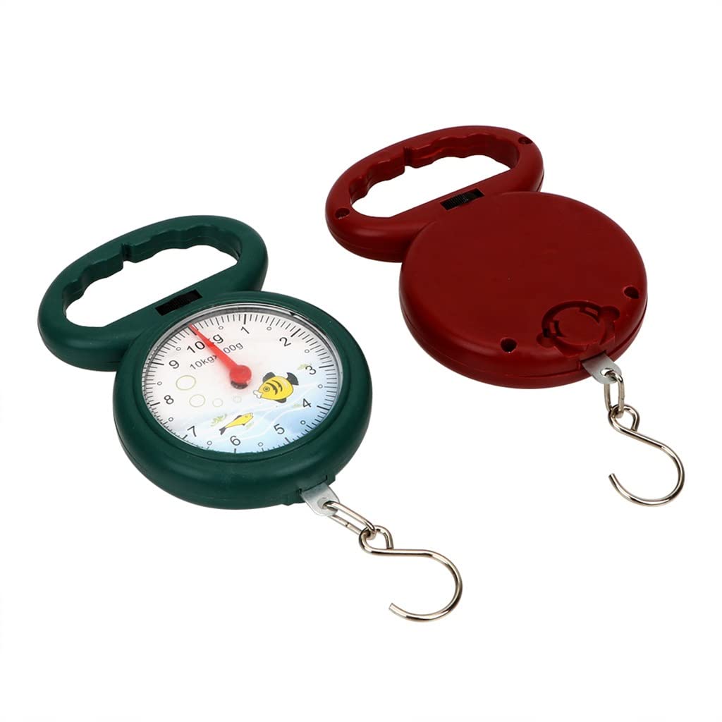 JFDBGU Pointer Hook Hanging Scales Mini Portable 10kg Weighing for Fishing Pocket Luggage