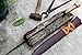 Greek XIPHOS Sword - 21inches Long Blade Hand-Forged Historical Sword | 5160 Leaf Spring Steel | Wooden Handle & Scabbard