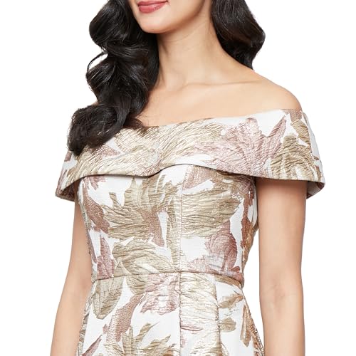 Alex Evenings Women's Formal Long Ballgown Mother of The Bride Dress with Pockets3