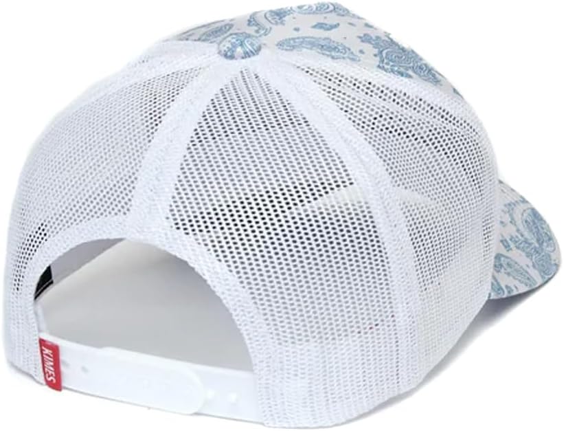 Kimes Ranch Bellevue Mid Profile Curved Bill Hat with All Over Print and 3D Embroidery