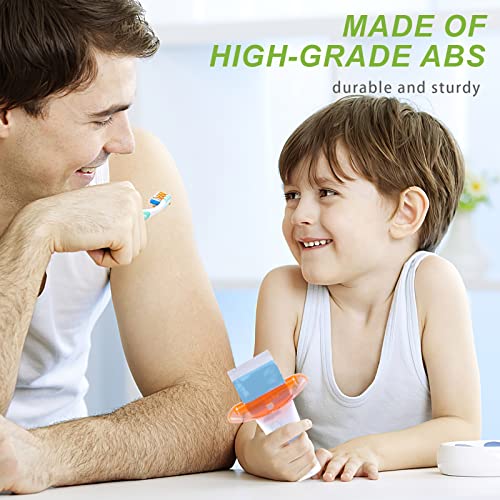 loveinusa toothpaste tube squeezer 4pcs toothpaste squeezer roller tool for bathroom home use assorted colors