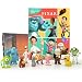 Disney Pixar My Busy Books - Storybook, 10 figurines, playmat