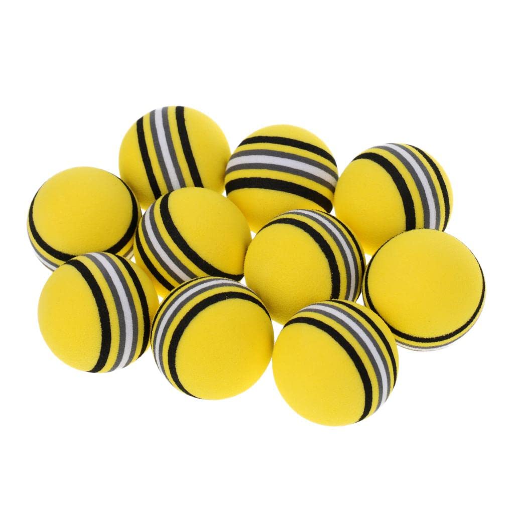 BNF® 10 Pieces EVA Foam Sponge Golf Balls for Swing Practice Training Yellow | Sporting Goods | Golf | Golf Clubs & Equipment | Golf Balls | 10 Pieces Sponge Golf Balls-image-12