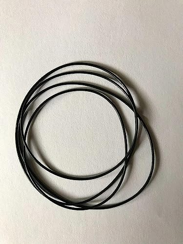 New 4 Replacement Belt Set for use with Sony Cassette Player TC-W390