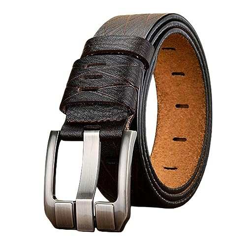 Ceinture en cuir TsoLay homme : l'élégance vintage d'une boucle ardillon