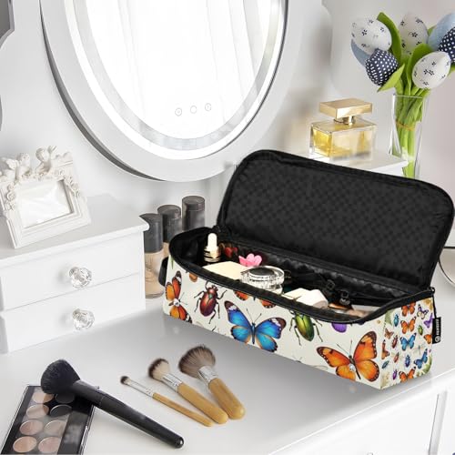 Bolsa de viaje para herramientas de cabello para mujer con tapete resistente al calor porta rizador y plancha de pelo miniatura 7