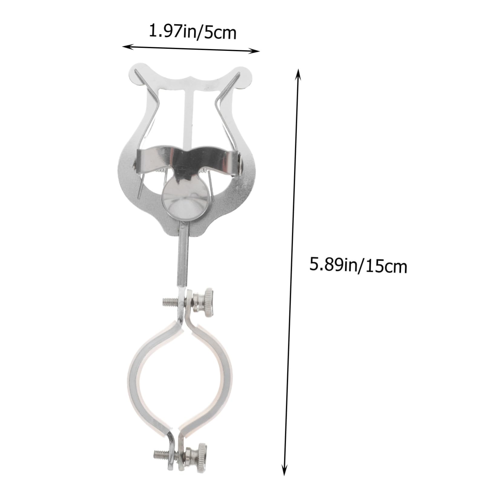 FUNOMOCYA Trumpet Music Note Holder Marching Band Lyre Clarinet Music Sheet Clamp Accessory