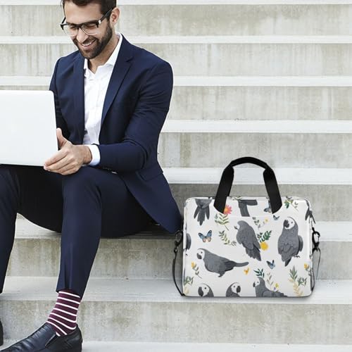 Maletín portátil para laptop 15.6" con asa y correa miniatura 3
