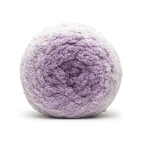 Image of Bernat Blanket Extra Thick Perfect Phasing Purple Sunset Yarn - 1 Pack of 21.12oz /598.74g - 100% Polyester - #7 Jumbo - 72 Yards - Chunky Yarn for Hand Knitting, Crocheting, Crafts & Amigurumi