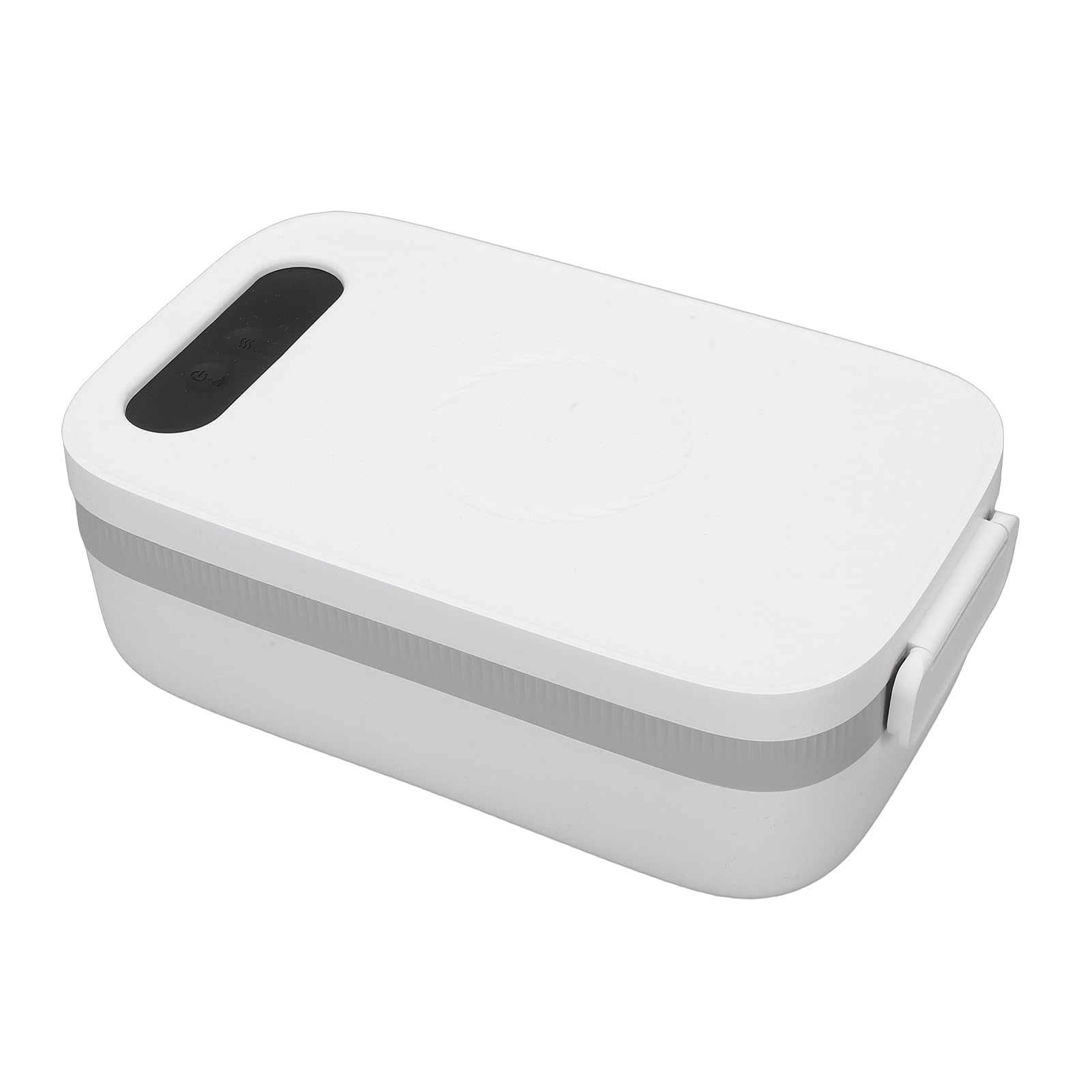 Yunseity Fiambrera Eléctrica Calentador de Alimentos de Acero Inoxidable de 1000 Ml, Batería Recargable por USB de 14000 MAh con 7 Niveles de Calentamiento y Diseño de Contenedor Interior Sellado a