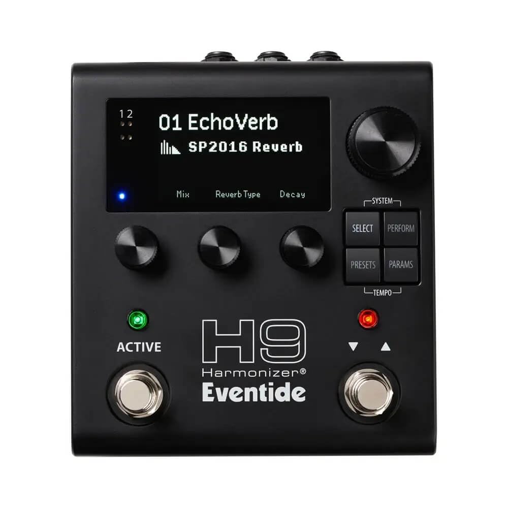 Eventide Pedal multiefectos armonizador H9 Gen 2, 74 algoritmos, más de 1000 preajustes, cambio de tono polifónico, reverb/delay/modulación, MIDI/USB-C/Bluetooth, E/S estéreo | 74 algoritmos, más de 1000 preajustes, cambio de tono polifónico, reverb/delay
