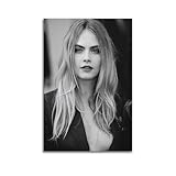 Zweig Cara Delevingne Schauspieler-Poster, dekoratives 