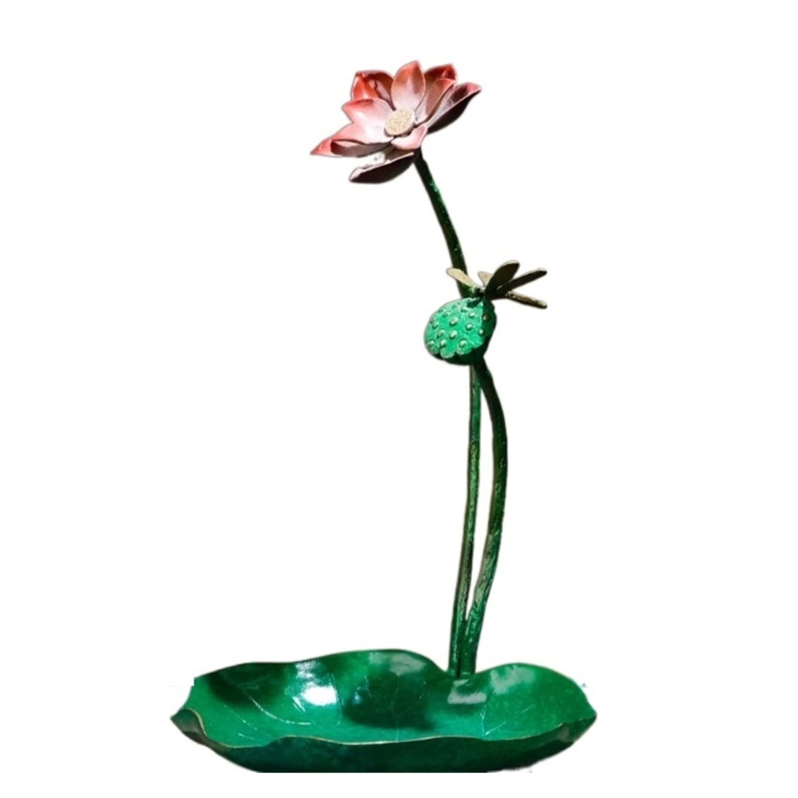 hongchenke34 Copper statue Brass Entryway Ornament Crafts Chinese Home Office Living Room Decorations