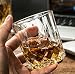 Kreatywny przezroczysty luksusowy ołowiany kwadrat szklana butelka wina karafka whisky pojemnik na alkohol nalewak dzbanek na wino do baru