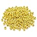 LolliBeads (R) Gold Plated Smooth Round Metal Beads 8 mm 200 Pcs