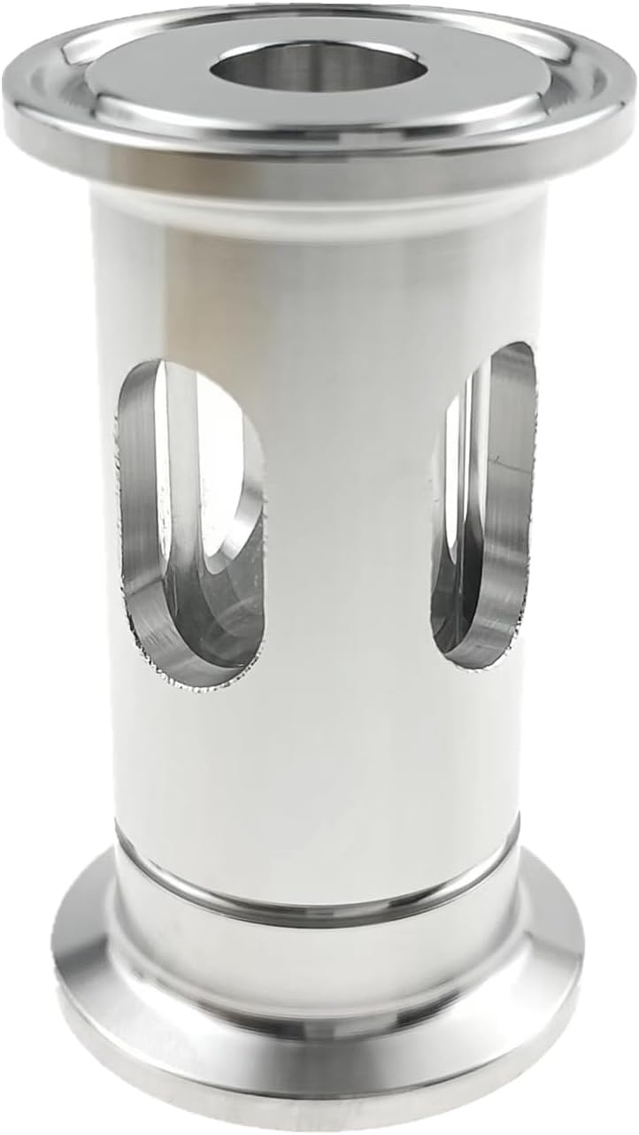 TC34mm Glass Compact Style Stainless Steel Silicone Sealing