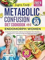Metabolic Confusion Diet Cookbook for Endomorph Over 50: Achieving Sustainable Wellness with Nutrient Rich Recipes Designed for Lasting Energy and Balanced Wellness B0F66HTTLV Book Cover